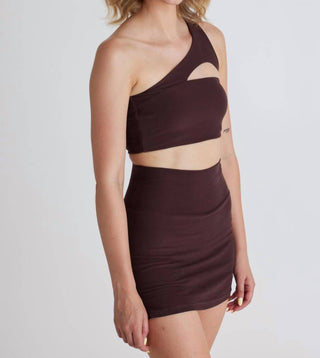 Wolven - Active One Shoulder Top