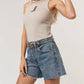 Project Social T - Embroidered Boot Bow Tank