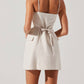 Astr - Oatmeal Azria Mini Dress