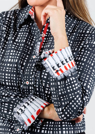 Dizzy-Lizzie - Women's Cape Cod Frayed Shirt