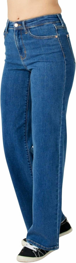 Judy Blue - Women's High Rise Vintage Wide Leg Jean