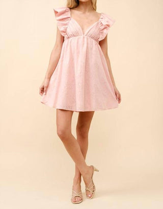 Blue B - Keeping Secrets Floral Mini Dress