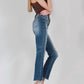 Special A - High Rise Relaxed Skinny Ripped Jeans