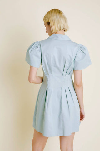 Aureum - Robin Pleated Mini Dress