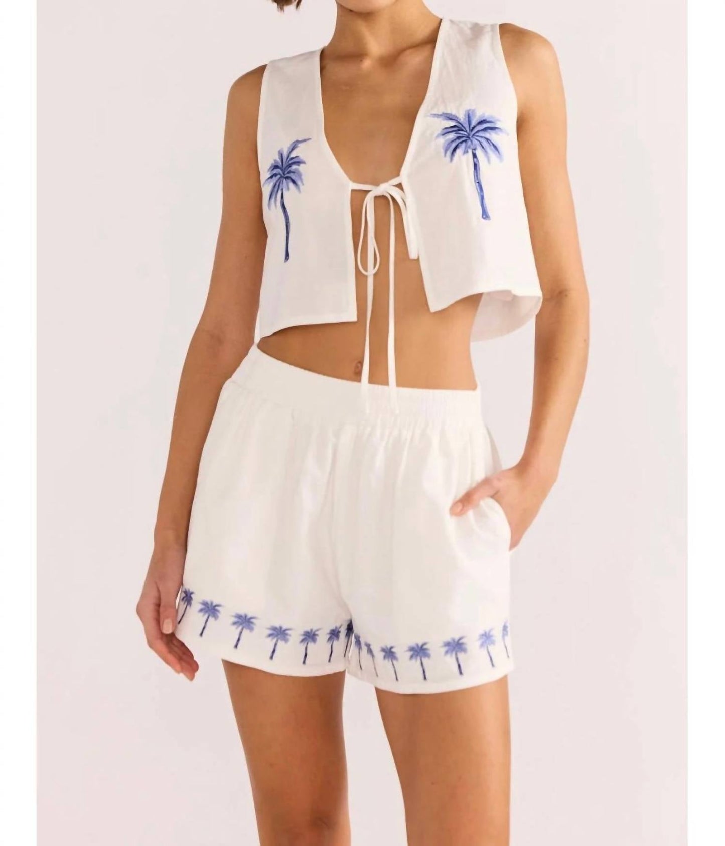 Minkpink - Women's Isadora Embroidered Shorts