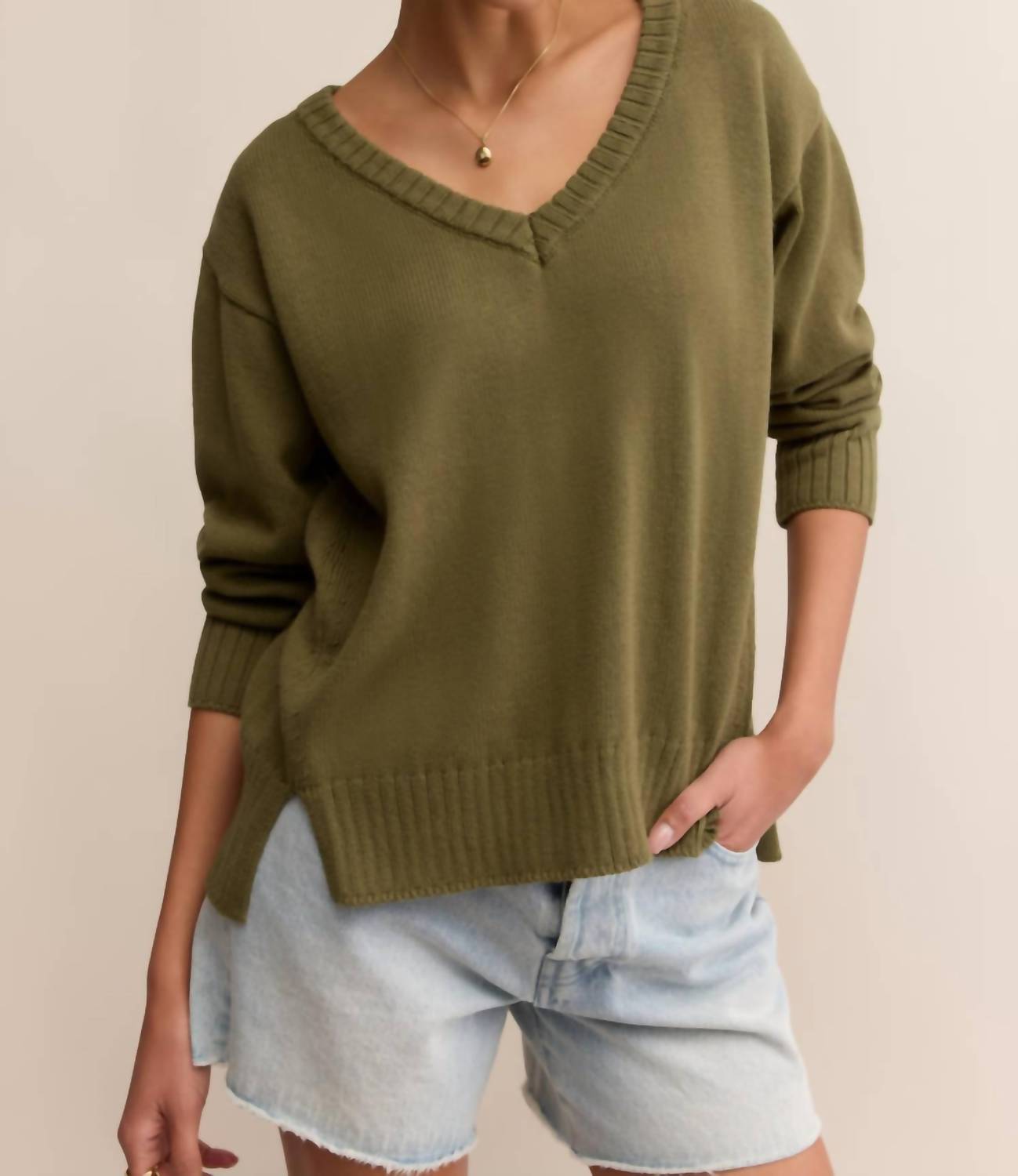 Z Supply - All Around V Neck Sweater