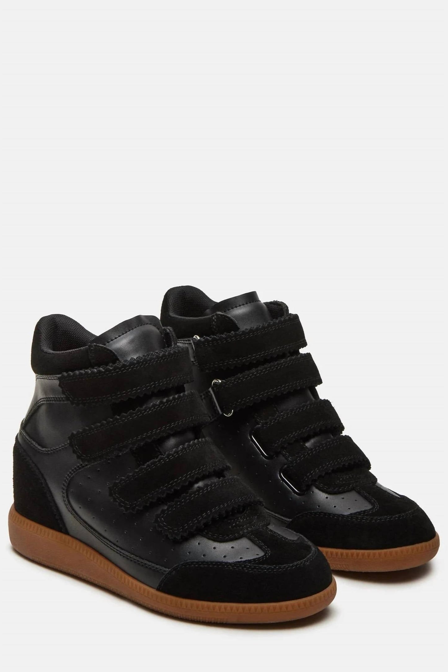 Steve Madden - Women's High Top Velcro Wedge Sneaker