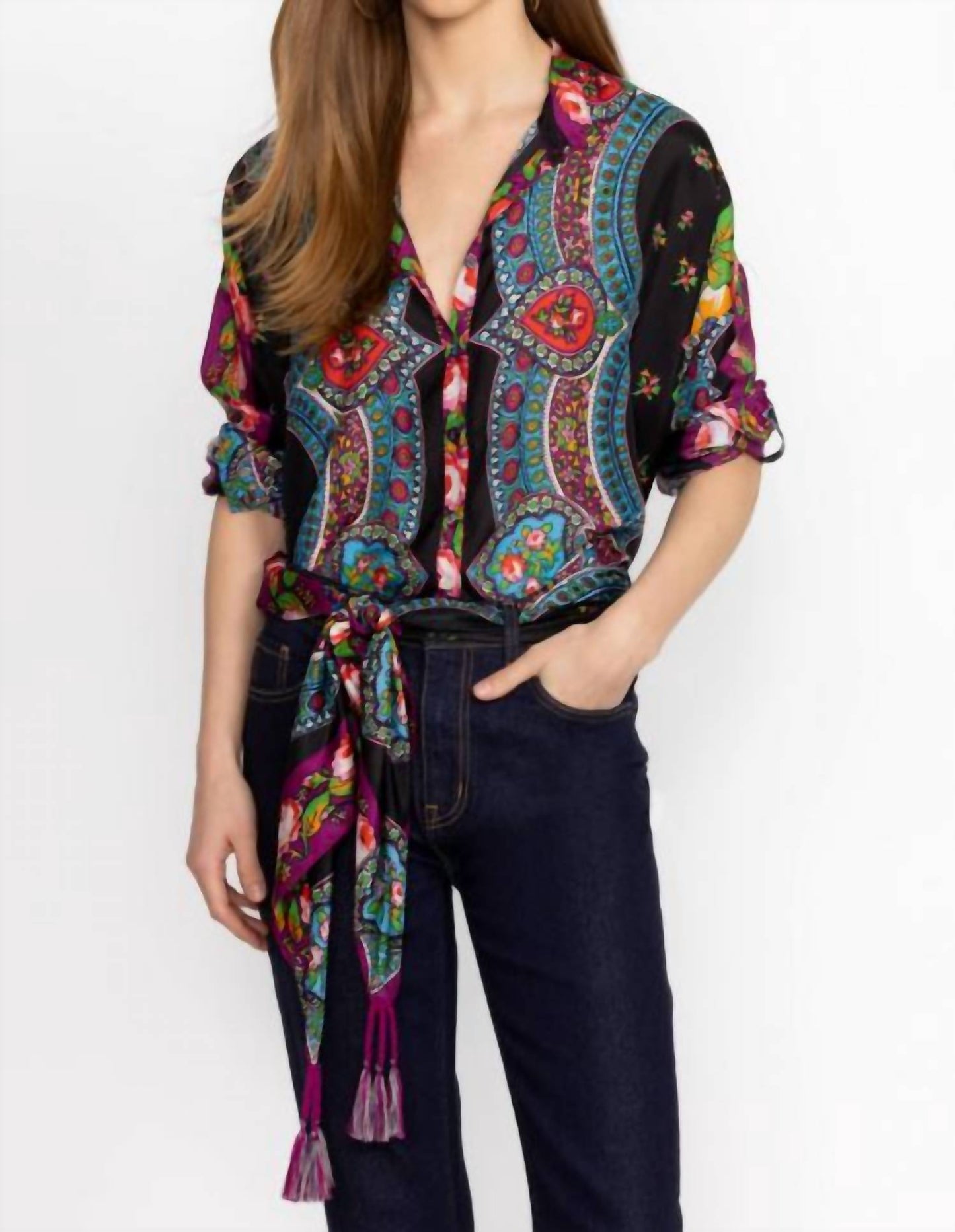 Johnny Was - Spark Seline Button Down