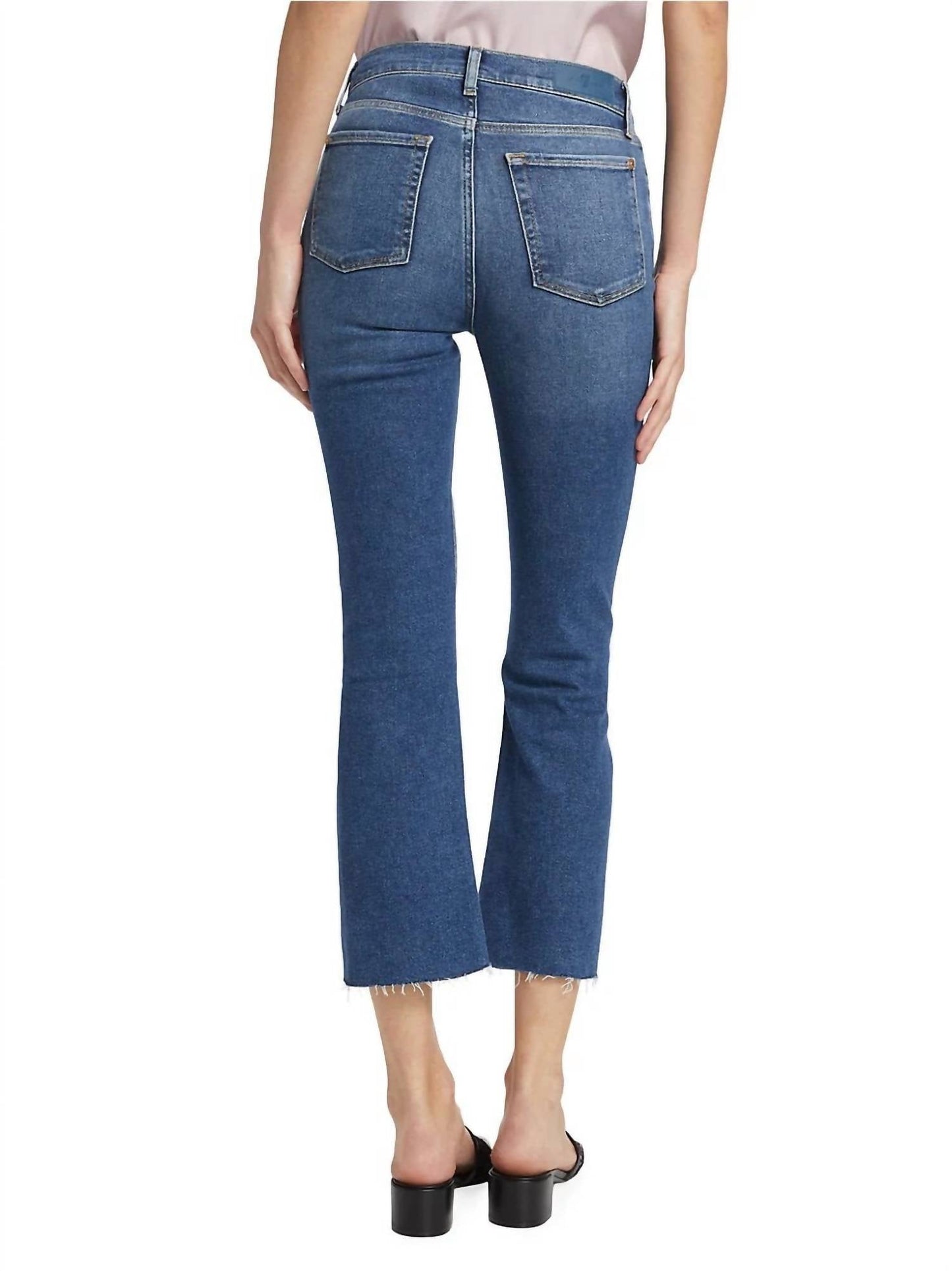 7 For All Mankind - High-Waisted Slim Kick Jeans
