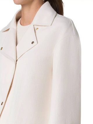 Akris Punto - Crop Boxy Biker Jacket