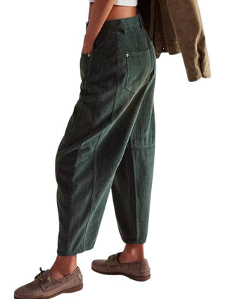 Free People - Good Luck Cord Barrel Jeans