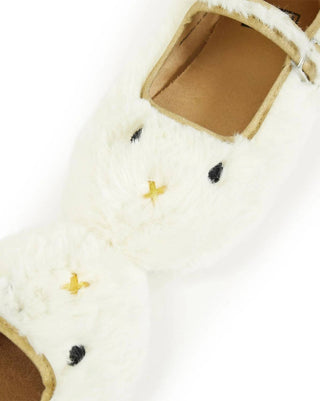 Bonton - Girl's Faux Fur Slippers