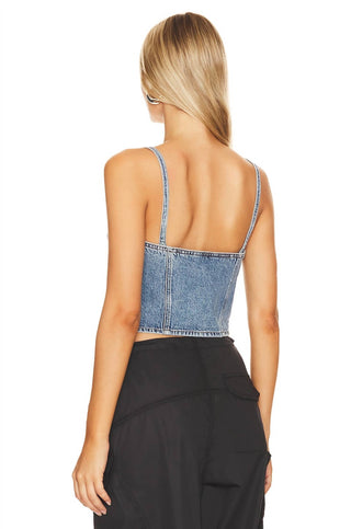 Agolde - LOLA DENIM TOP