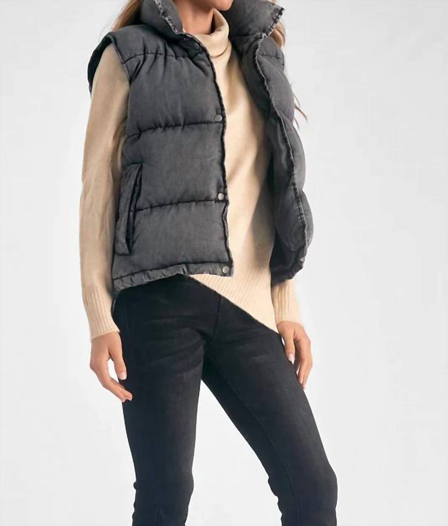 Elan - Wash Puffy Vest