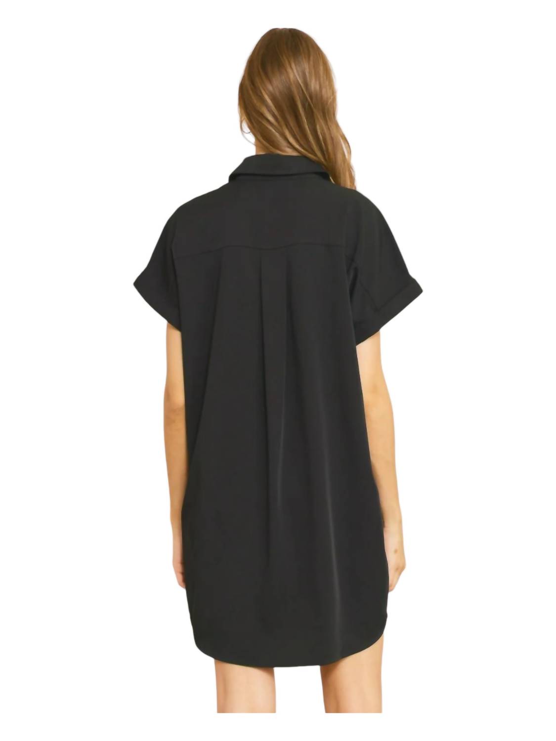 Entro - Button Down Collared Dress