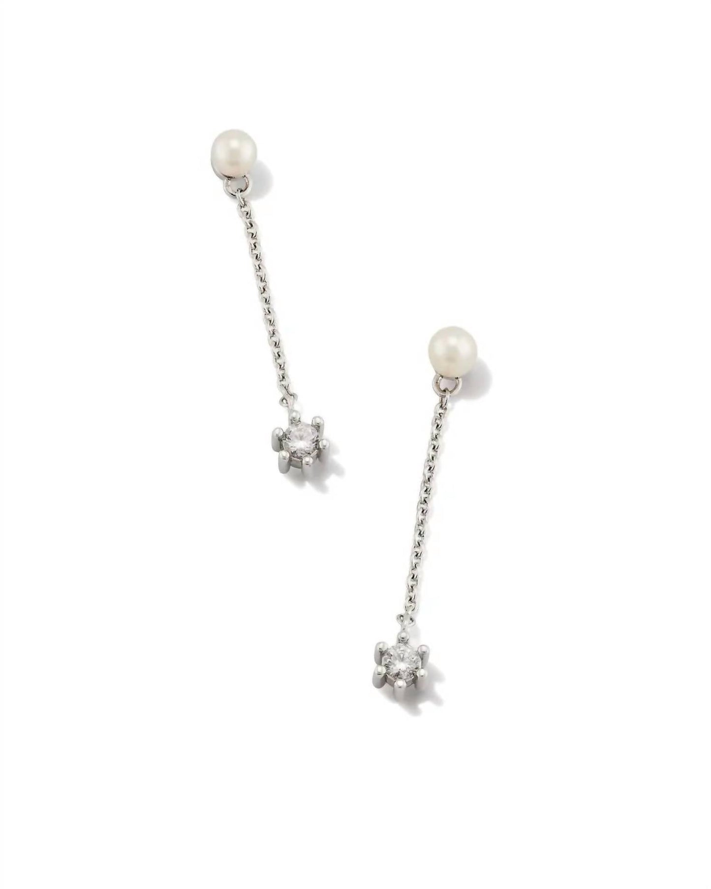Kendra Scott - Women's Leighton Pearl Linear Earrings