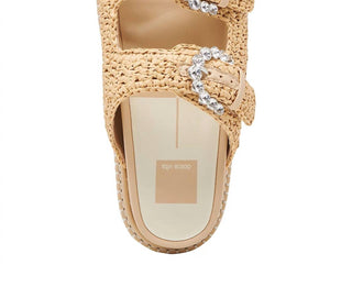 Dolce Vita - Women's Shauny Crystal Buckled Slide Sandals