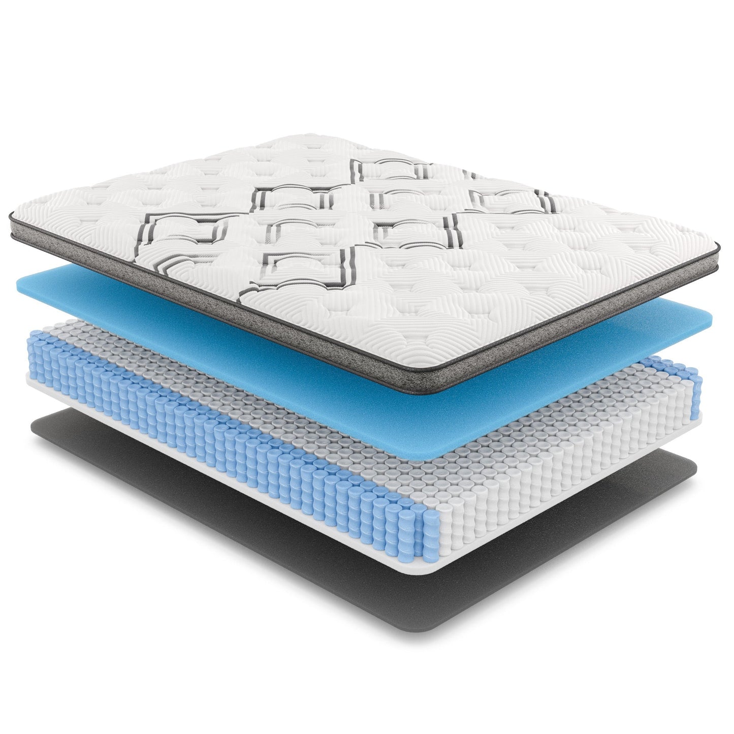 Diamond Soto Cooling Copper Hybrid Mattress - Twin XL Medium Feel