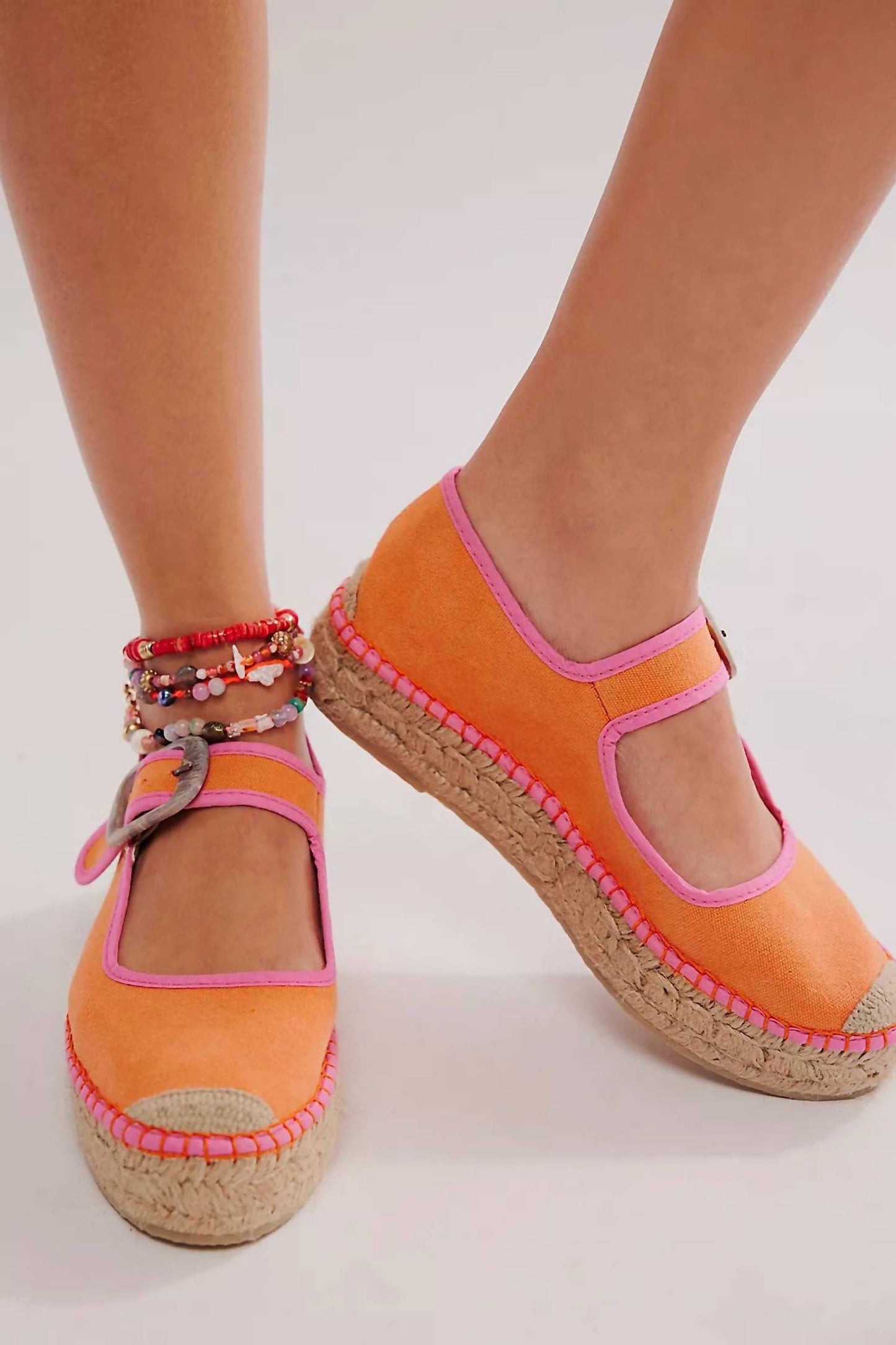 Free People - Women's Surfside Mary Jane Espadrilles Shoes