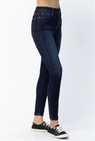 Judy Blue - High Waist Back Phone Skinny Jeans