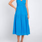 Entro - Wrap Tie Midi Dress