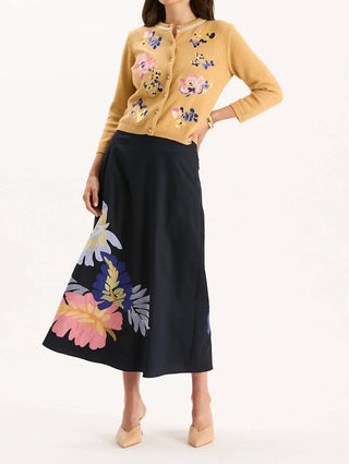 Tyler Boe - Valentina Appliqué Skirt