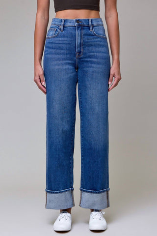 Hidden - Valery High Rise Dad Jean