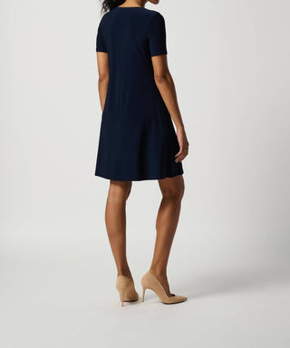 Joseph Ribkoff - Casual A-Line Dress with Pockets