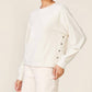 Anthem The Label - Raglan Pullover With Side Snaps Top