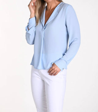 Frank Lyman - Oversized Shawl Collar Blouse
