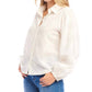 Karen Kane - Embellished Puff Sleeve Shirt Top