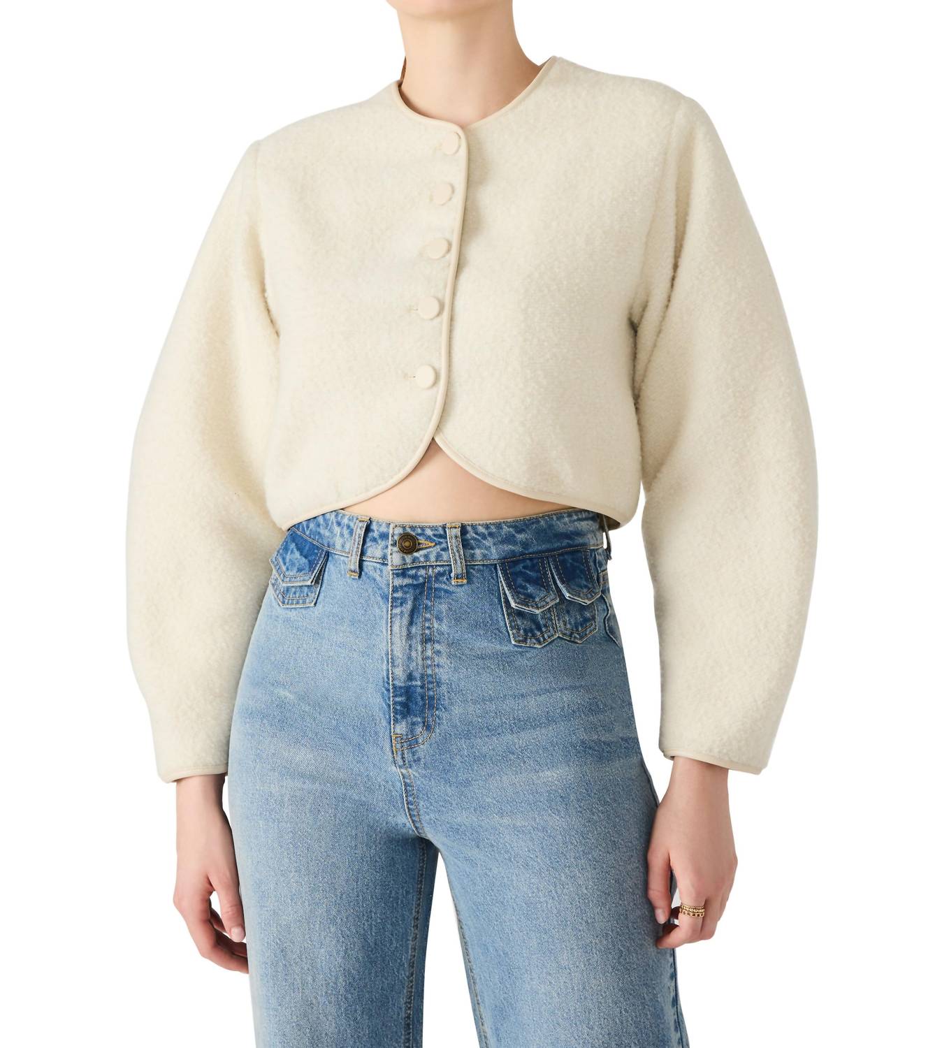 Steve Madden - Emili Button Front Jacket