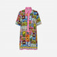 Camilla - Short Sleeve Mini Shirt Dress