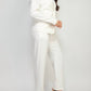 A.C.G. Los Angeles - Midrise Dressy Pants & Button Front Blazer Set
