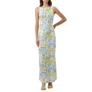 Sugarlips - Bart Town Mizie Open Back Maxi Dress