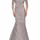 La Femme - Women's Satin Mermaid Gown