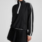 Beyond Yoga - Course Contrast Half Zip Pullover Jacket