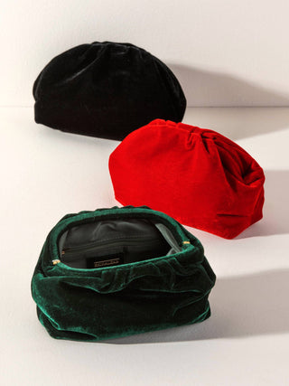 Shiraleah - Women's Chrissy Velvet Clutch