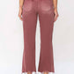 Vervet By Flying Monkey - 90's Vintage High Rise Crop Flare Jeans