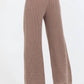 Vintage Havana - Waffle Knit Flared Pant