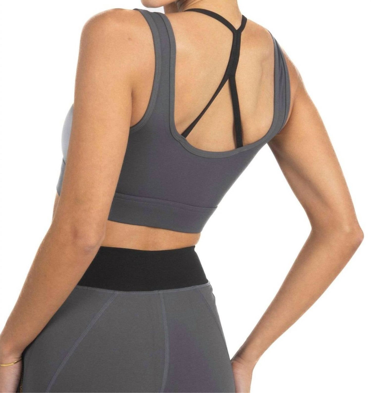 Akalia - Cleo Color Block Activewear Sports Bra