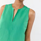 Ann Mashburn - Split-Neck Gia Shell Top