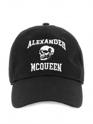 Alexander Mcqueen - Embroidered Skull Baseball Cap