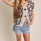 So Me - Cannes Leopard Sweater Vest