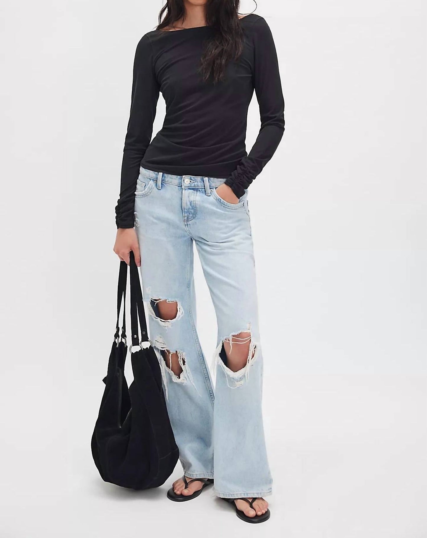 Free People - Riley Long Sleeve Tee