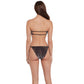 Steve Madden - Cutout Bandeau Beads Bikini Top