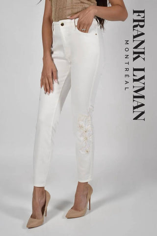 Frank Lyman - 5 Pocket Embroidered Jean