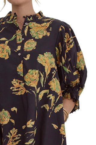 Entro - Floral Shirt Dress