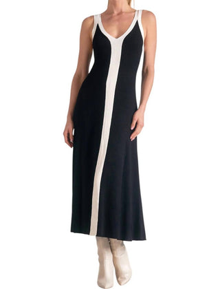 Elan - Stripe Front Midi Dress