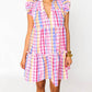 Buddylove - Aubrey Ruffle Shoulder Dress